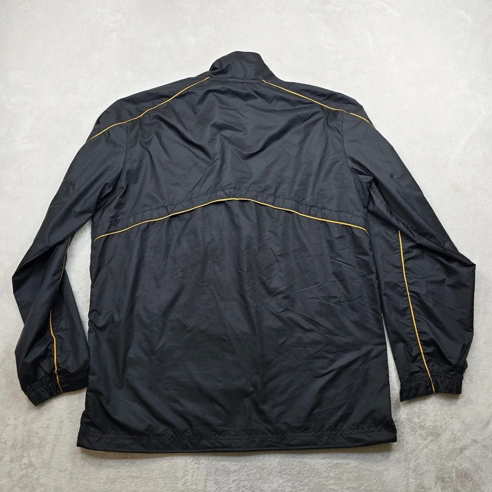 Nike Missouri Tigers Pullover Anorak Jacket Mens Small‎ Black Gold NCAA Wind